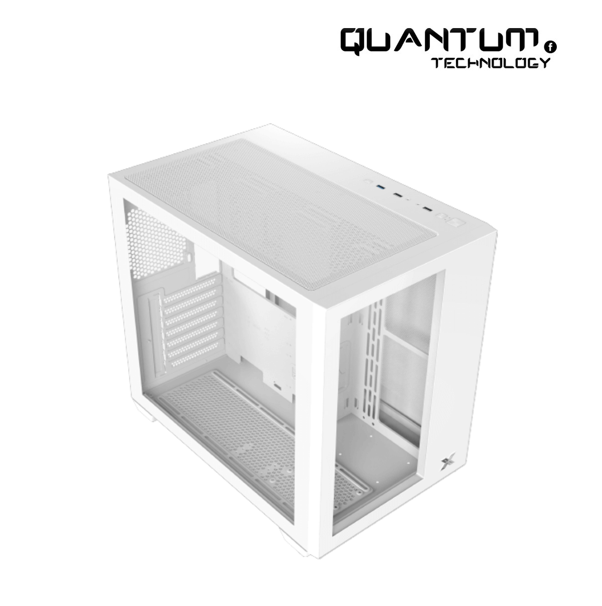 XIGMATEK Aqua III Arctic ARGB Mid Tower Case