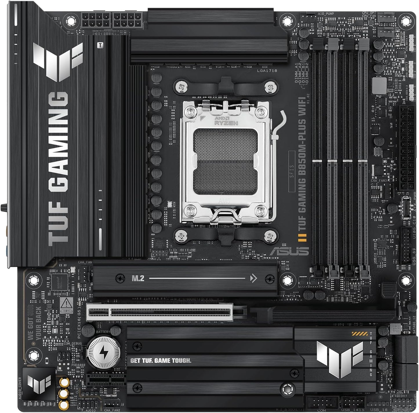 ASUS TUF B850M-PLUS WIFI | AM5 mATX | DDR5 | PCIe 5.0