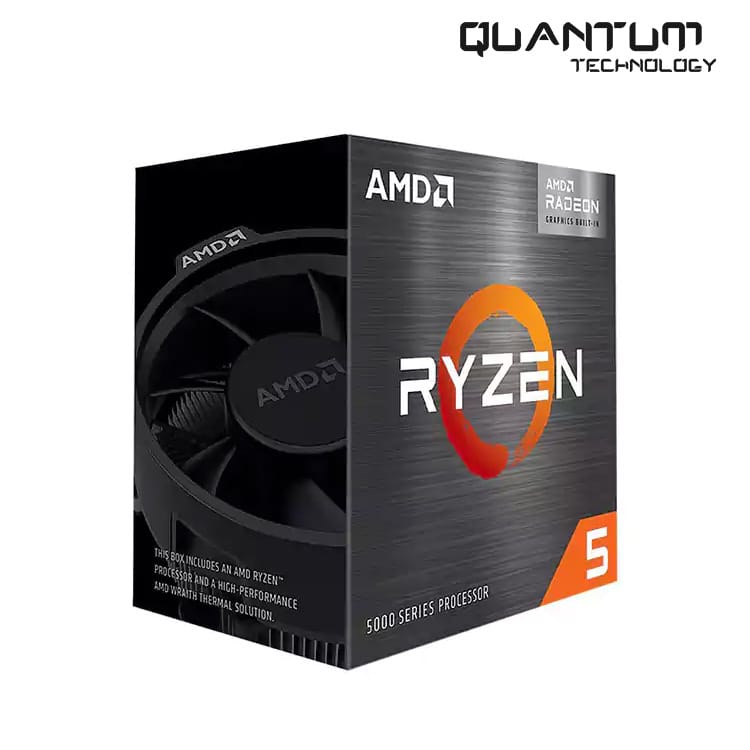 AMD Ryzen 5 5600G-Series 6-Core 3.9 GHz Socket AM4 65W AMD Radeon Graphics Desktop Processor