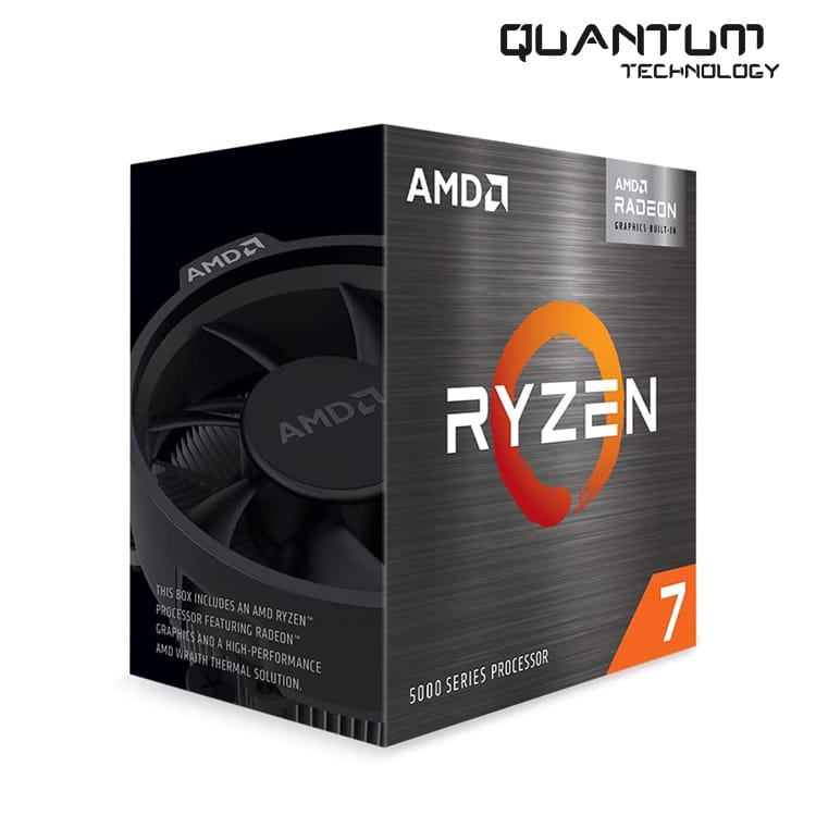 AMD Ryzen 7 5700G - 8-core 16-thread desktop processor with Radeon graphics