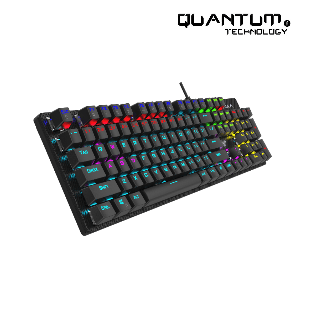 AULA S2022 Black Mechanical Gaming Keyboard Blue Switch