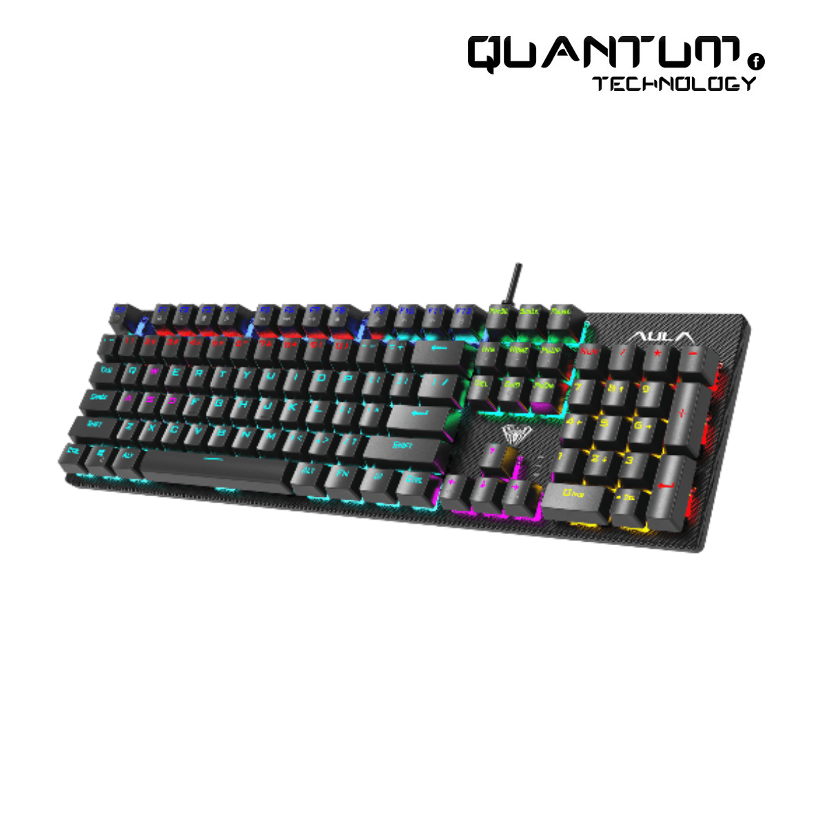 AULA S2022 Black Mechanical Gaming Keyboard Blue Switch