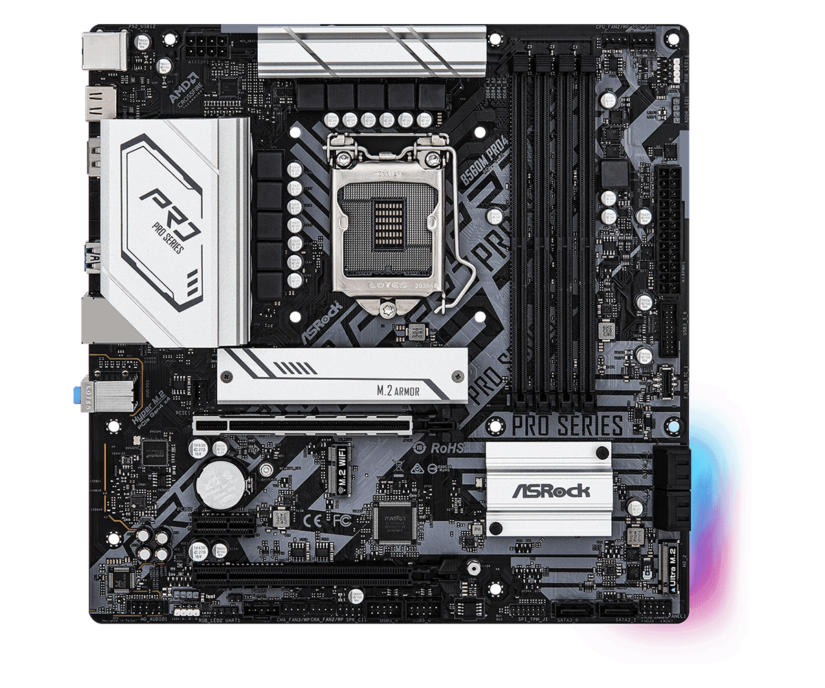 Asrock Intel B560M Pro4 DDR4 OC MotherBoard