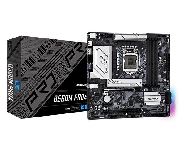 Asrock Intel B560M Pro4 DDR4 OC MotherBoard