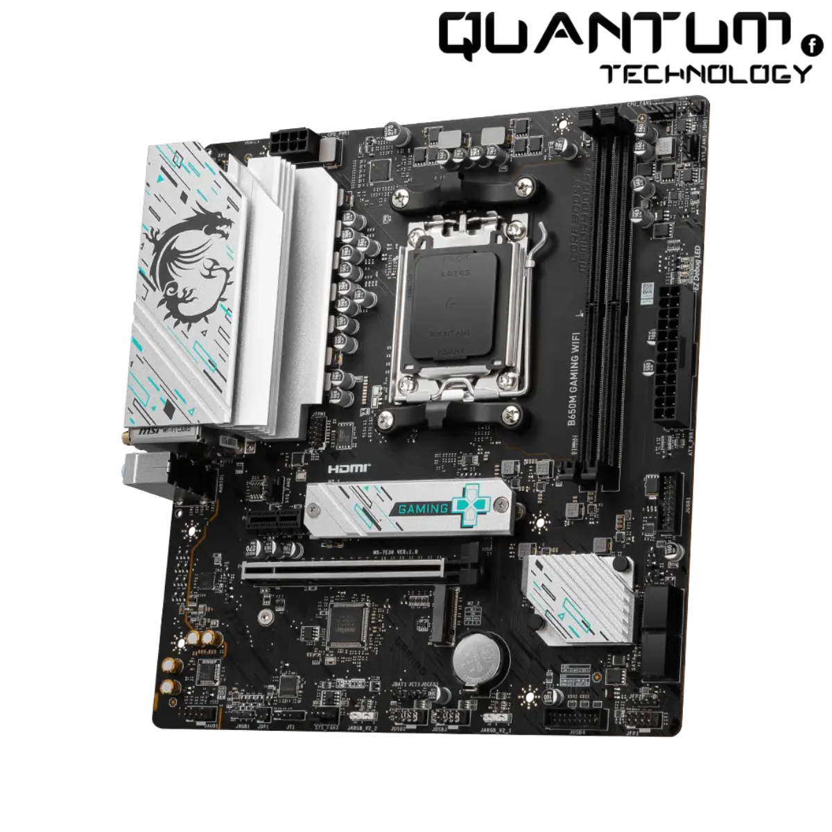 MSI PRO B650M GAMING WIFI Motherboard – AMD B650, DDR5, WiFi 6E, Micro-ATX