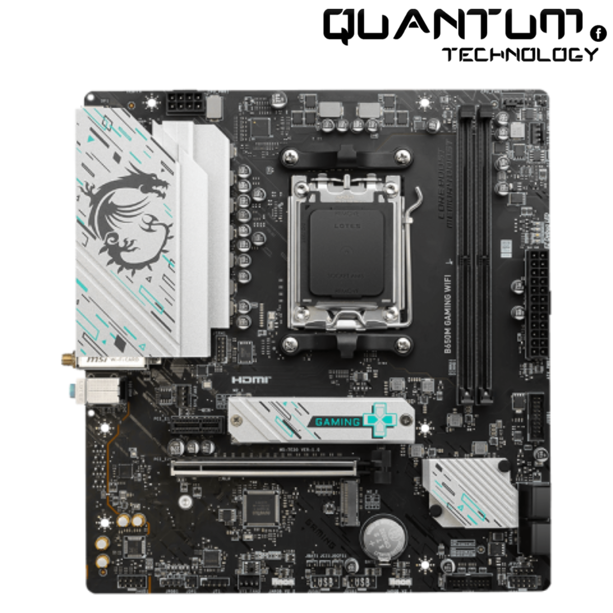 MSI PRO B650M GAMING WIFI Motherboard – AMD B650, DDR5, WiFi 6E, Micro-ATX