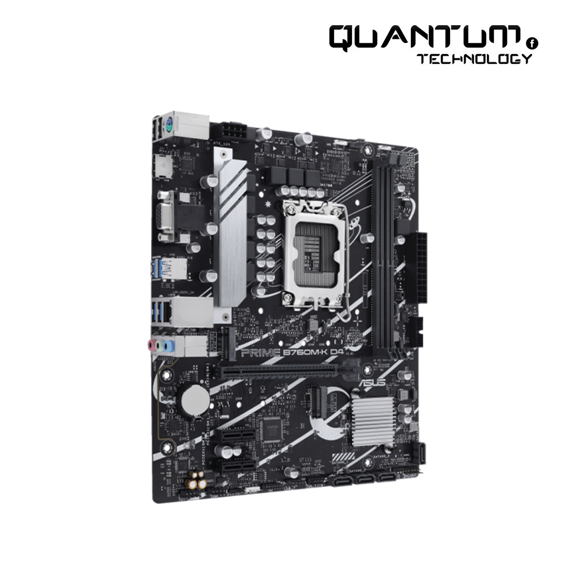 ASUS Prime B760M-K Intel B760 LGA 1700 mATX Motherboard with PCIe 4.0 and DDR5 Support