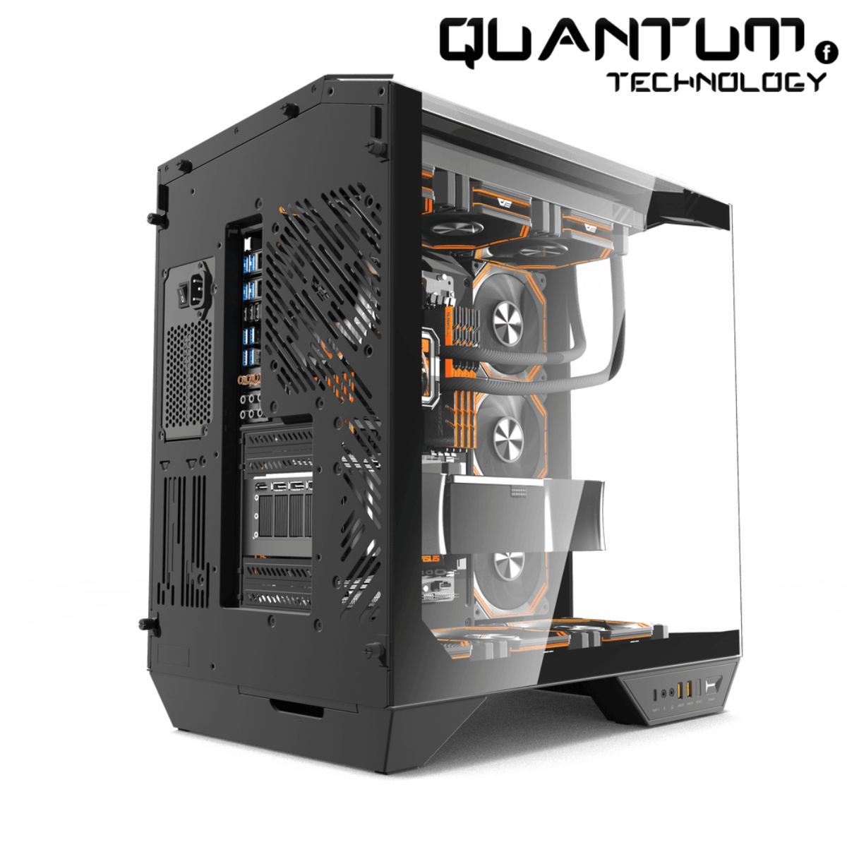 DarkFlash DY470 ATX PC Case – High Airflow Mesh Mid Tower
