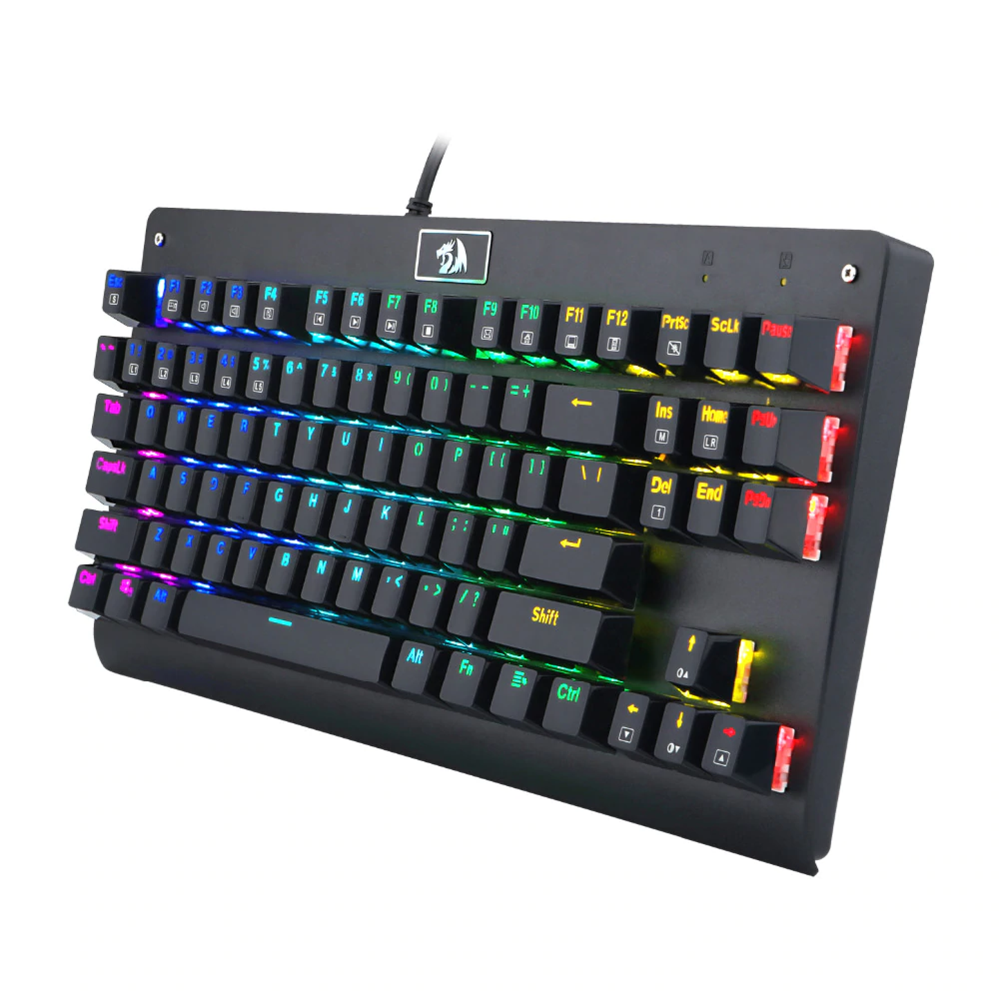 Redragon K568 Dark Avenger Rainbow Blue Switch – TKL Mechanical