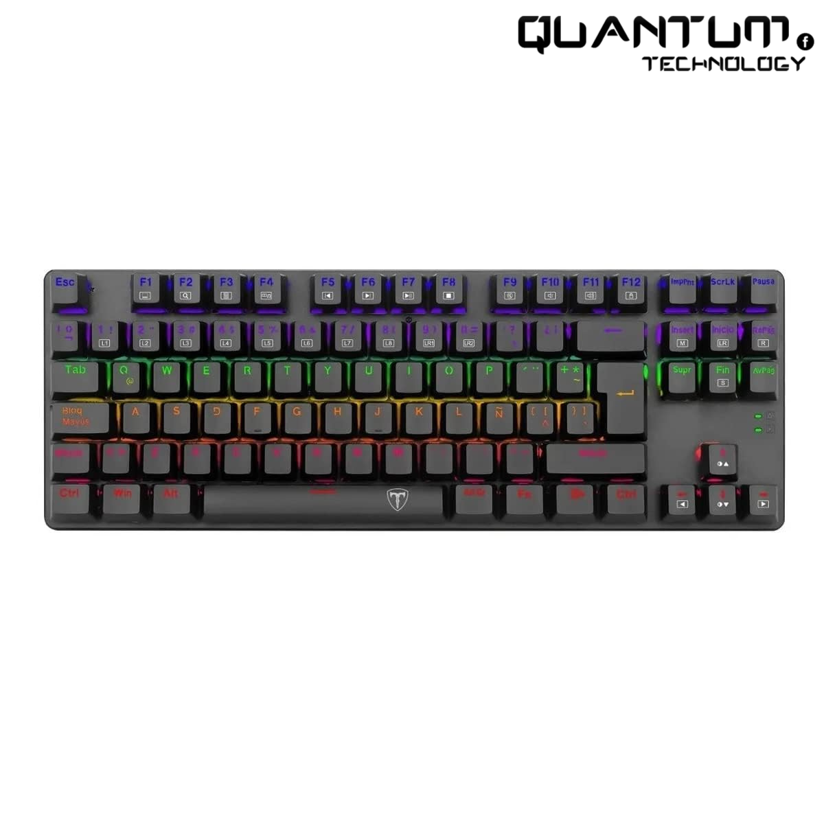 T-Dagger TGK-313 Mechanical Keyboard – Brown Switch, RGB, Tactile Quiet