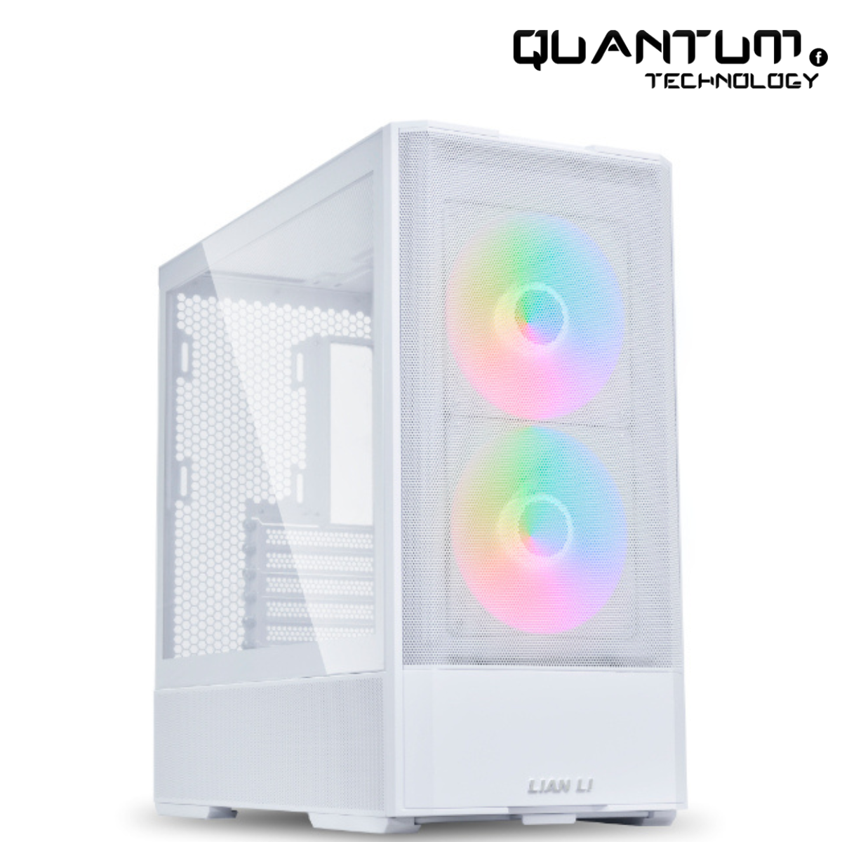 Lian Li Lancool 207 RGB White Mid-Tower ATX Gaming Case