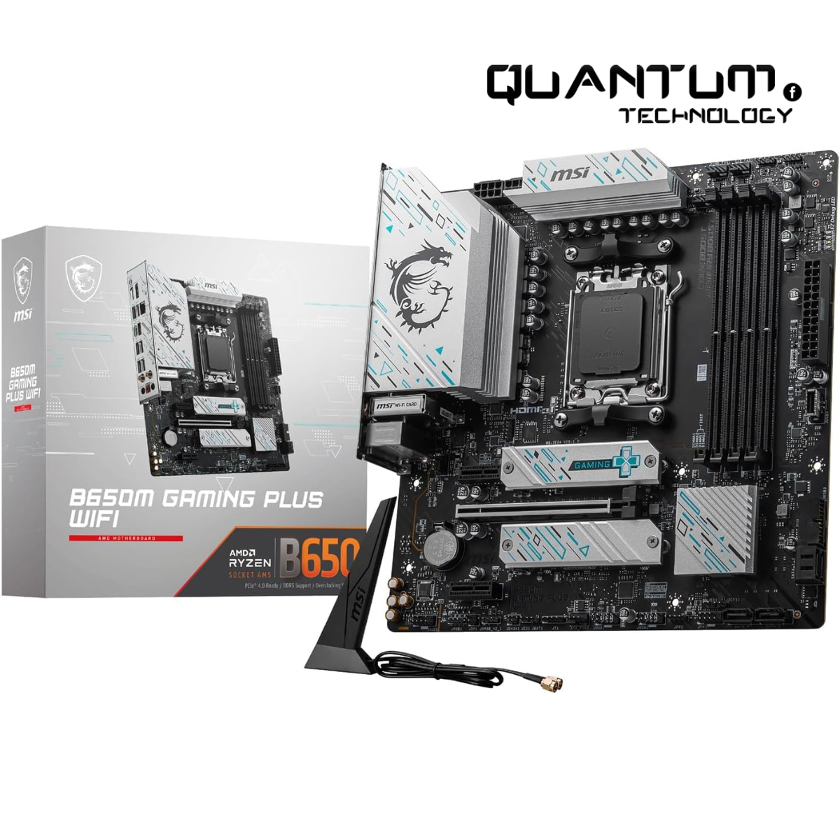 MSI PRO B650M GAMING WIFI Motherboard – AMD B650, DDR5, WiFi 6E, Micro-ATX