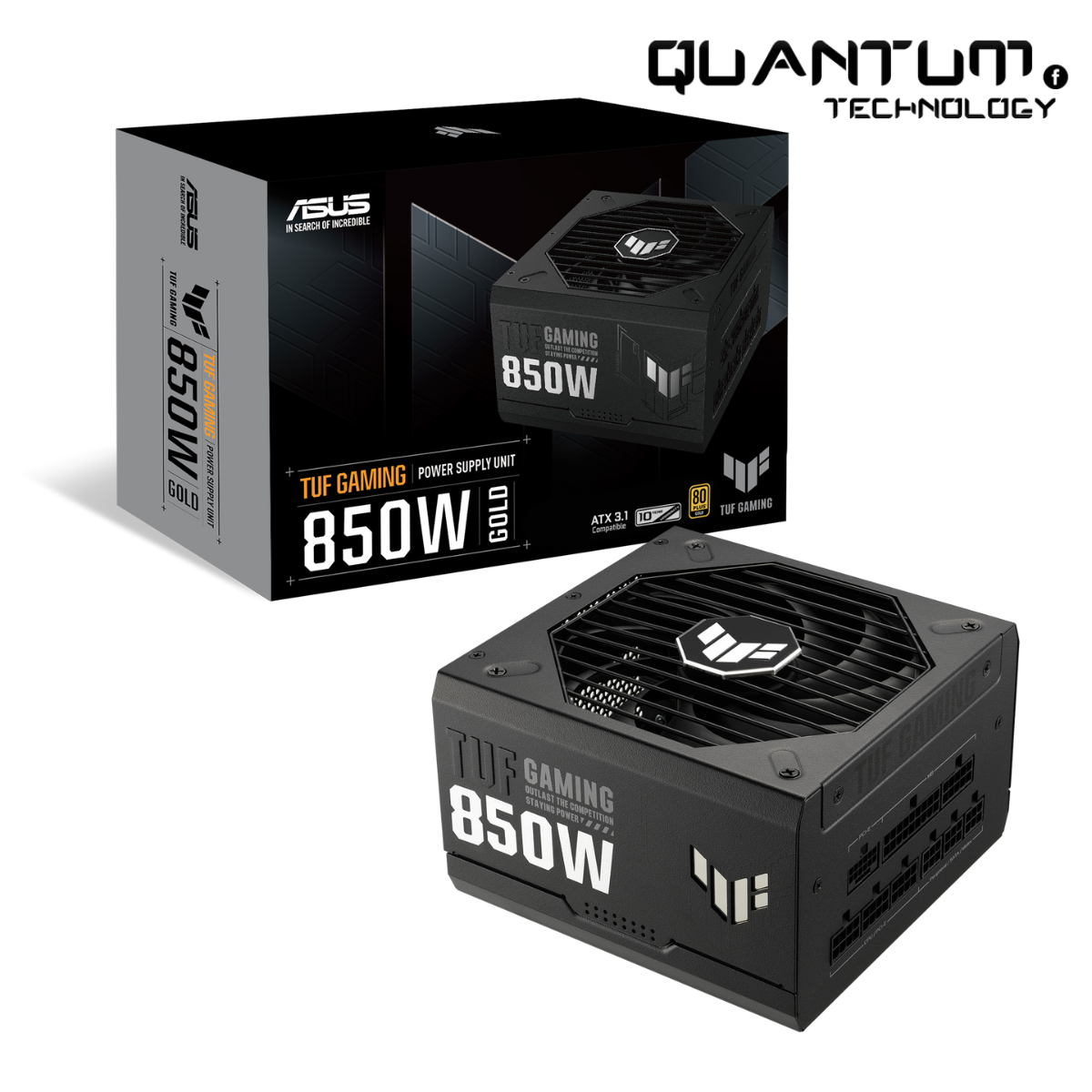 ASUS TUF Gaming 850W Gold PSU – ATX 3.1, PCIe 5.0, Fully Modular