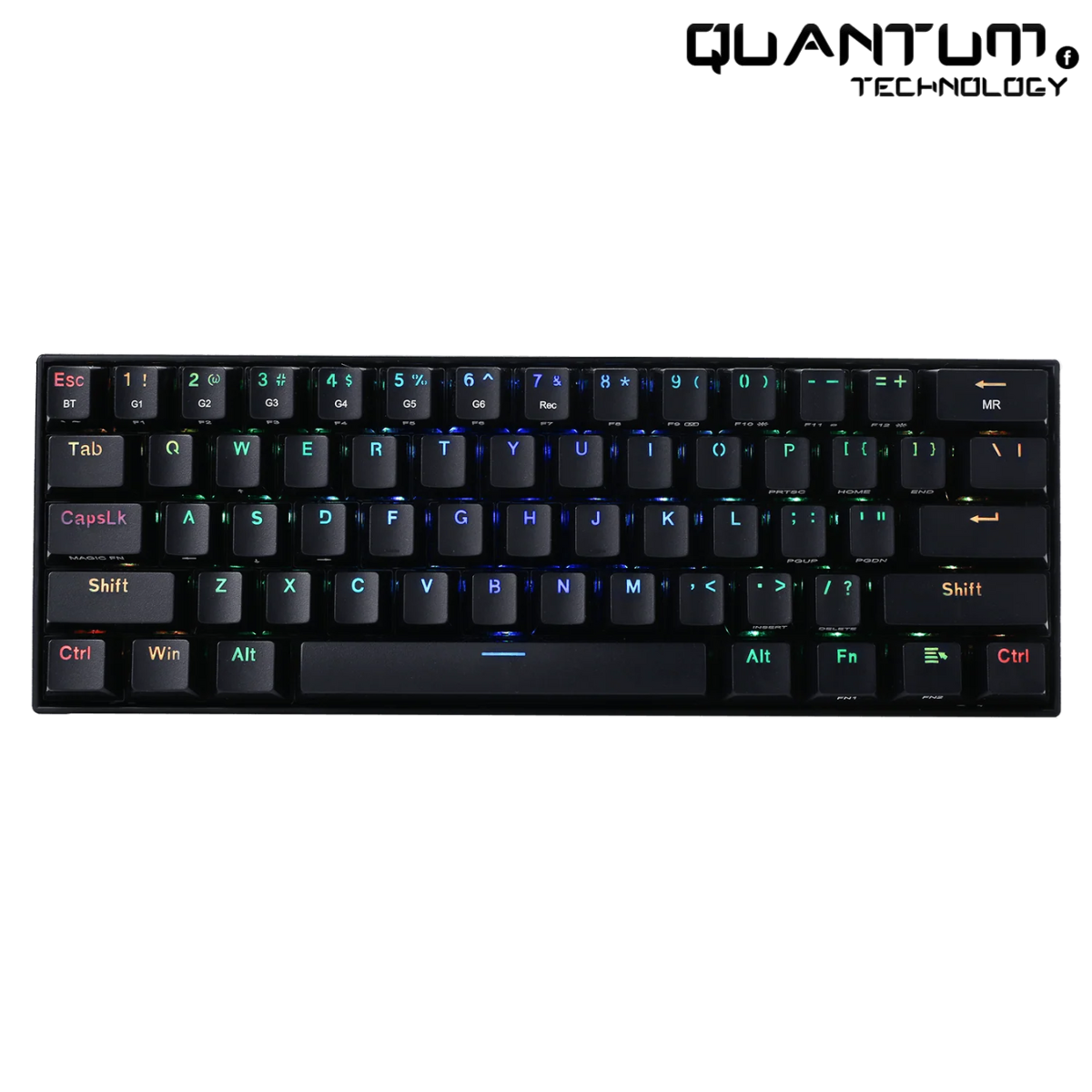 Redragon K530R Draconic Pro – 60% Wireless Mechanical Keyboard (Brown Switch)