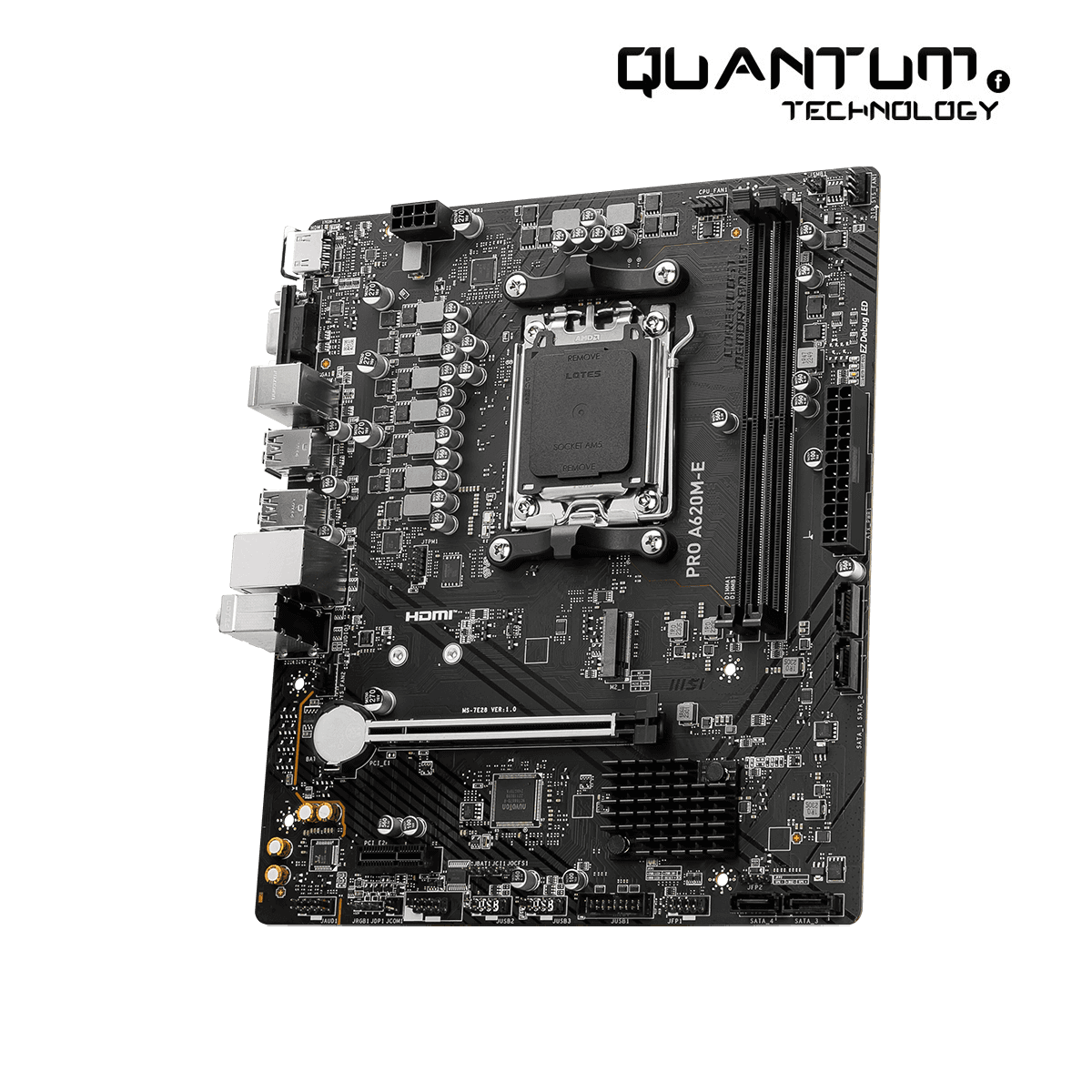 MB PRO A620M-E Micro-ATX Motherboard