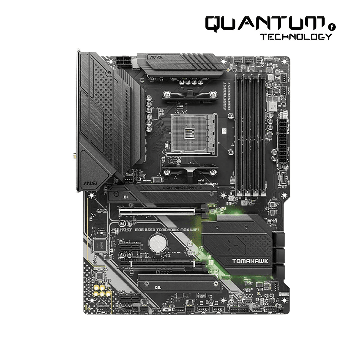 MB MAG B550 TOMAHAWK MAX WIFI AM4 ATX Motherboard