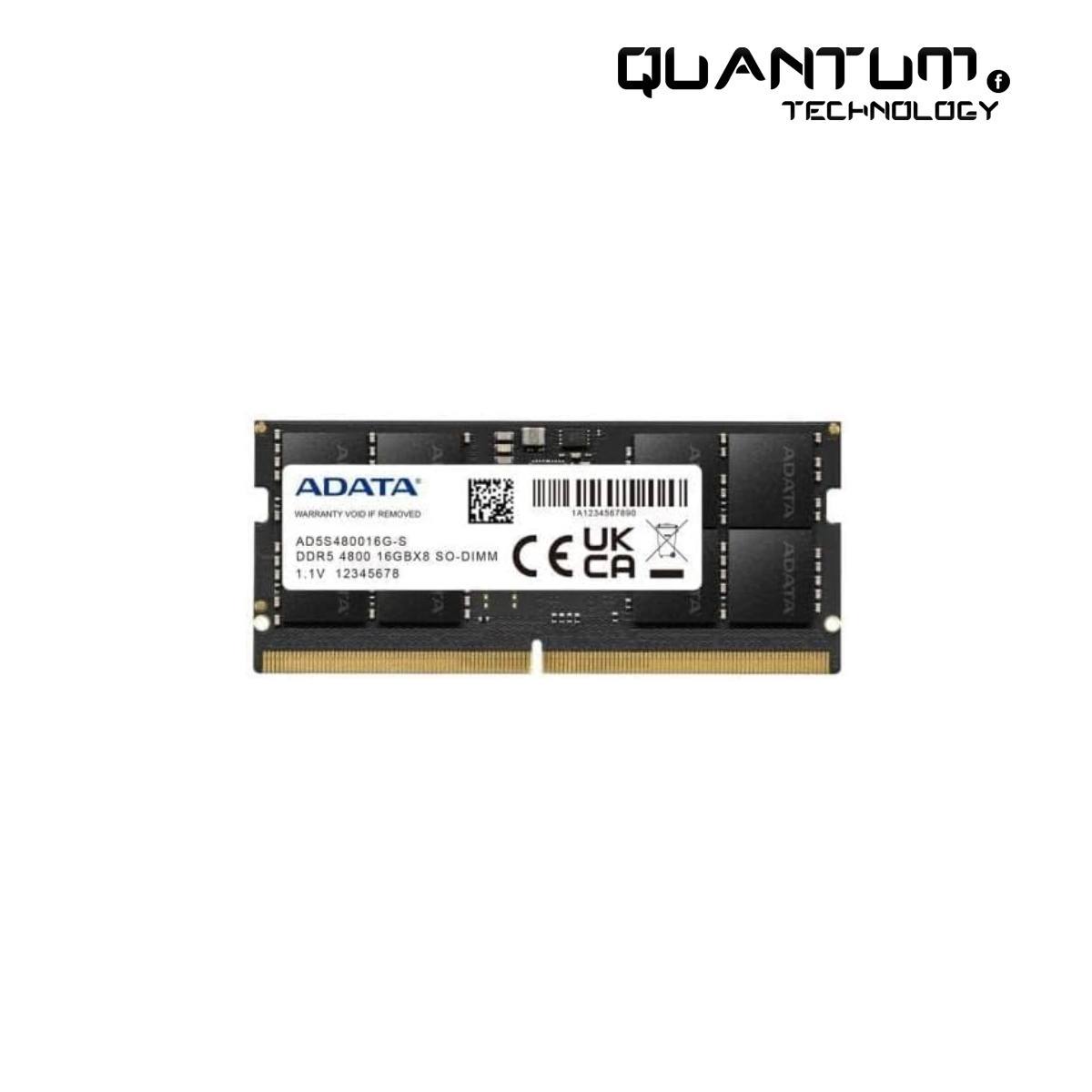 ADATA Premier 16GB DDR5 4800MHz RAM FOR LAPTOP