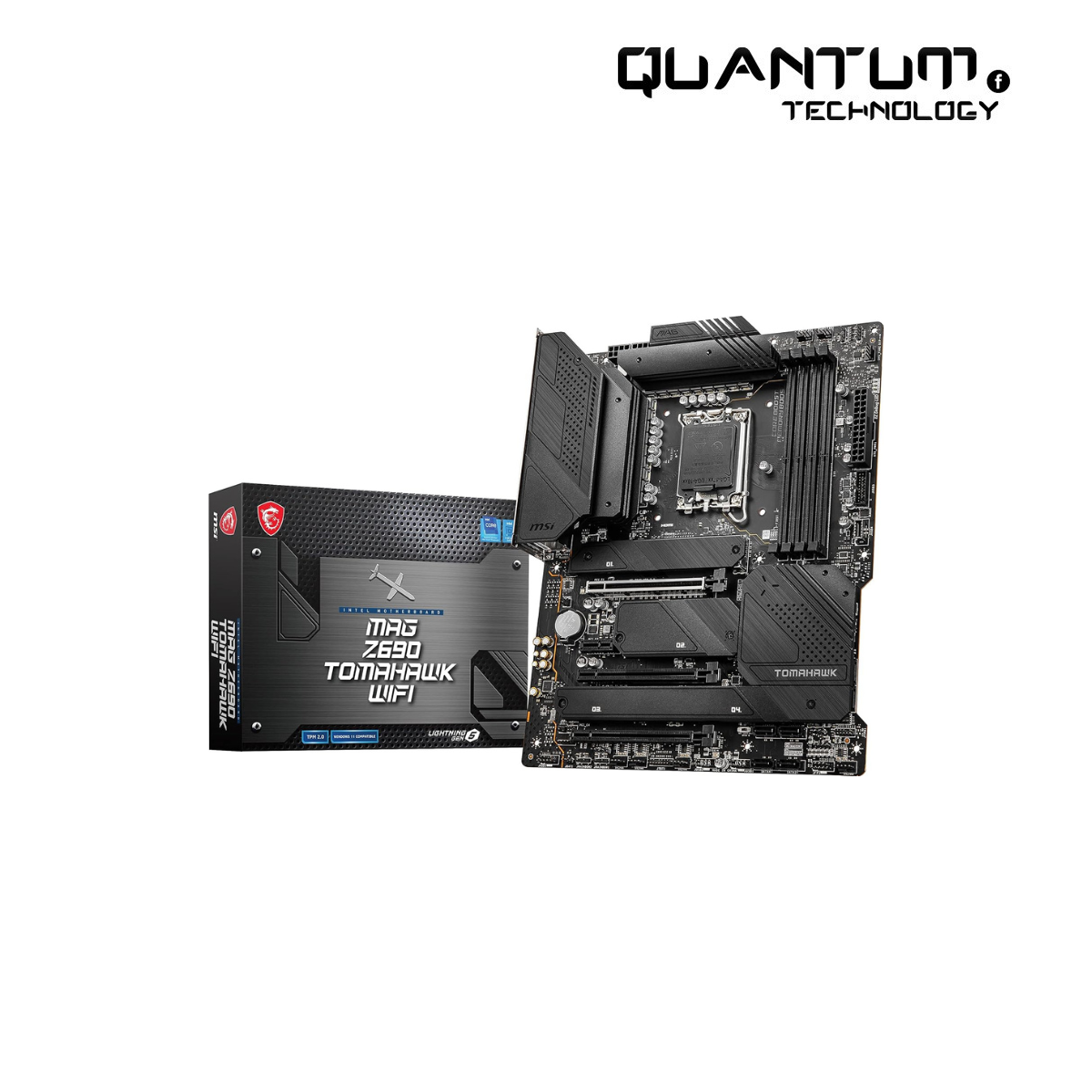 MSI MAG Z690 Tomahawk WiFi Gaming Motherboard (ATX, 12th Gen Intel Core, LGA 1700 Socket, DDR5, PCIe 5, 2.5G LAN, M.2 Slots, Wi-Fi 6E)