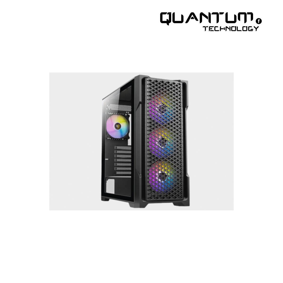 Antec AX90 Case with 4 ARGB Fans & Antec CSK 750H 750W Semi-Modular PSU