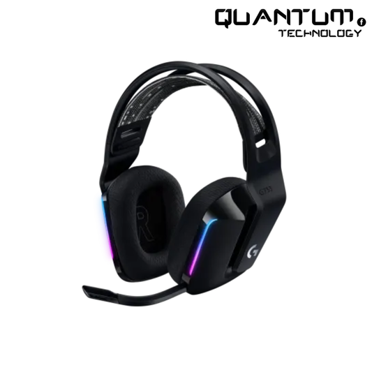 Logitech G733 LIGHTSPEED Wireless RGB Gaming Headset – DTS, Blue VO!CE, 29h Battery