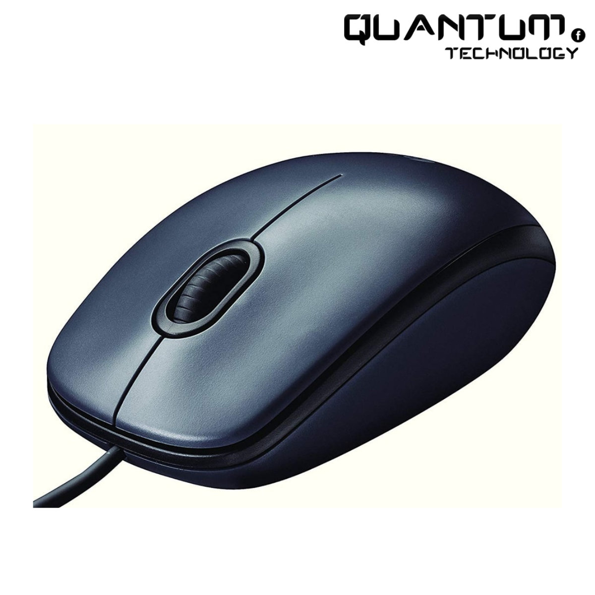 Logitech M90 Wired Optical Mouse – 1000 DPI USB Plug & Play