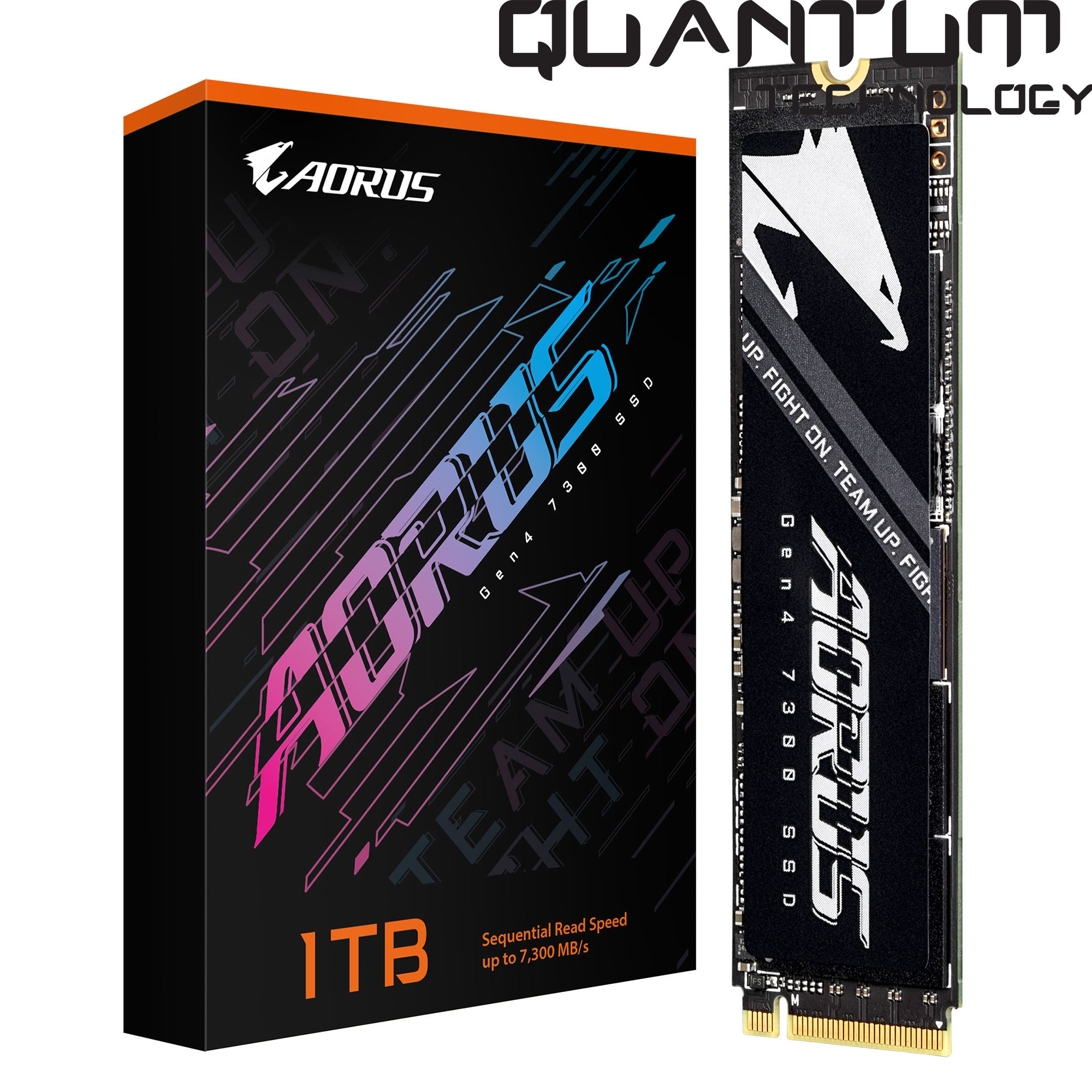 GIGABYTE AORUS Gen4 7300 SSD M.2 1TB – Quantum Technology