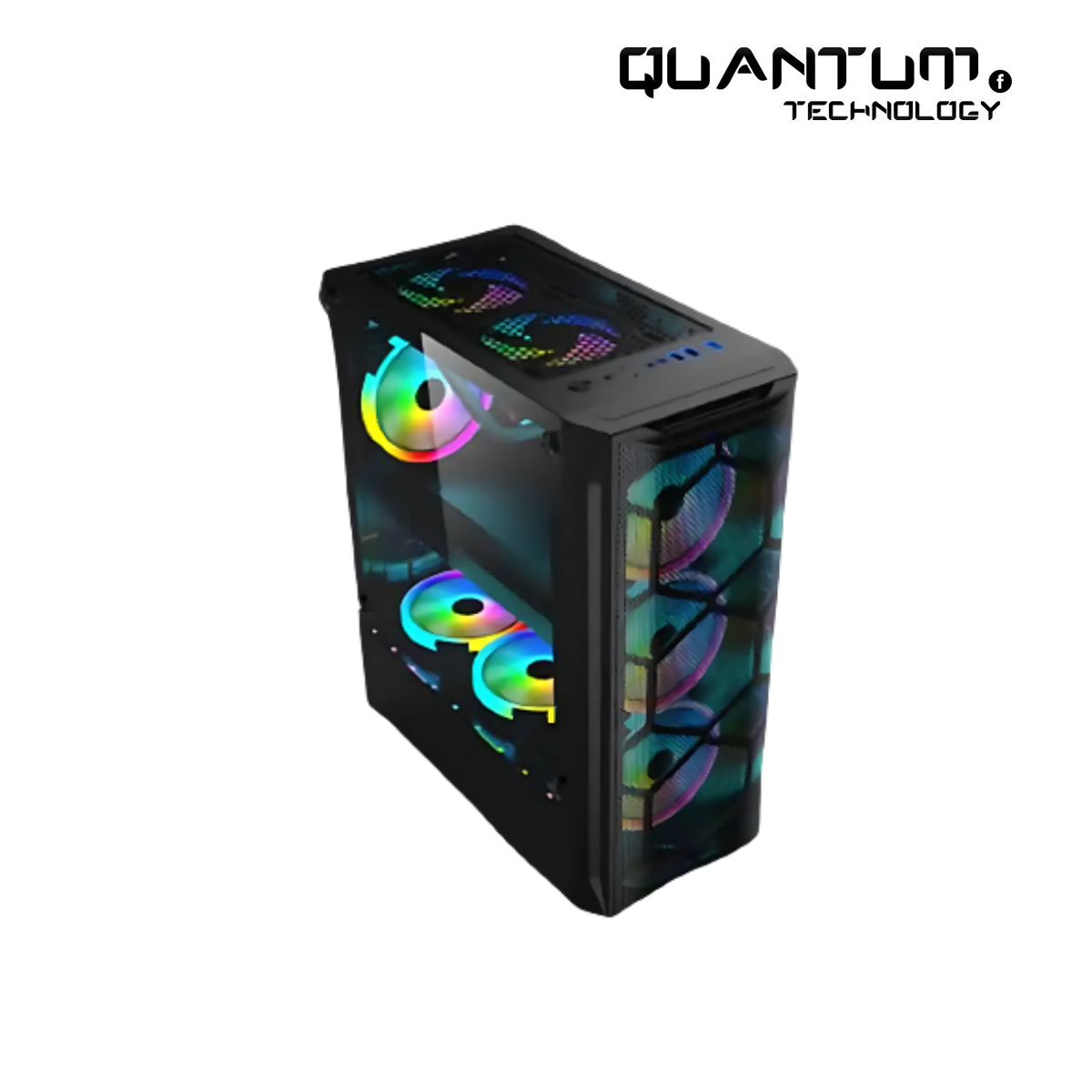 Case TechnoZone C 270 Gaming 4 Fan ARGB (remote) + PSU600W 80+ Bronze