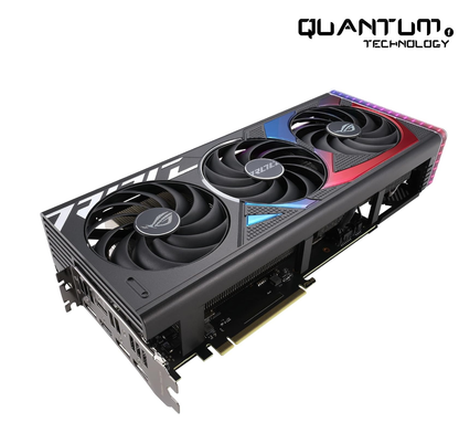 ASUS ROG Strix GeForce RTX 4070 Super OC Edition Gaming Graphics Card (PCIe 4.0, 12GB GDDR6X, DLSS 3, HDMI 2.1a, DisplayPort 1.4a, Massive Vented Backplate, Power Sensing, Aura Sync)