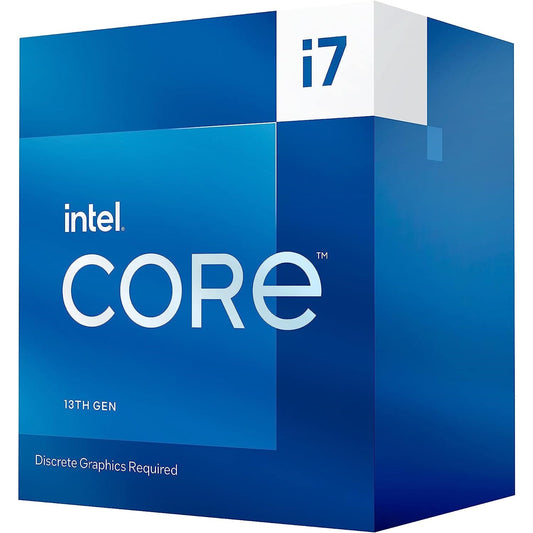 Intel Core i7-13700F Desktop Processor 16 cores (8 P-cores + 8 E-cores) 30MB