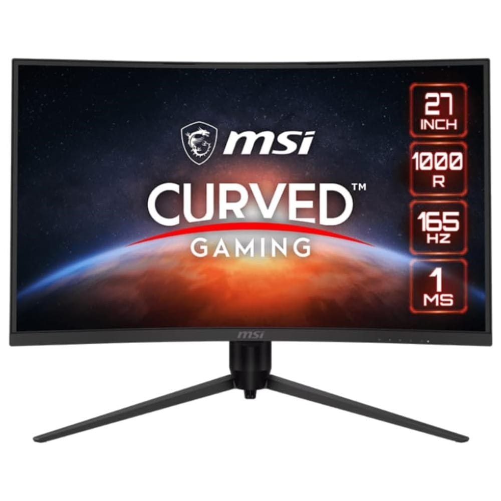 MSI G271CQR, 27" Gaming Monitor, 2k (QHD), VA, 165Hz