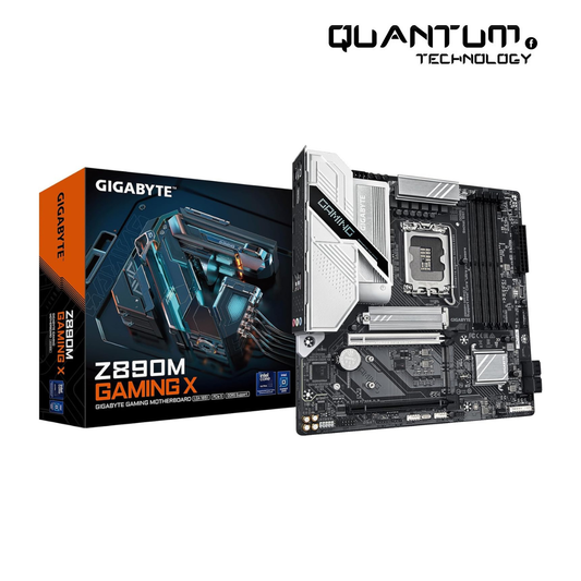 GIGABYTE Z890M Gaming X Ultra Core (Series 2) – mATX, DDR5, PCIe 5.0, 3x M.2, USB-C, 2.5GbE MotherBoard
