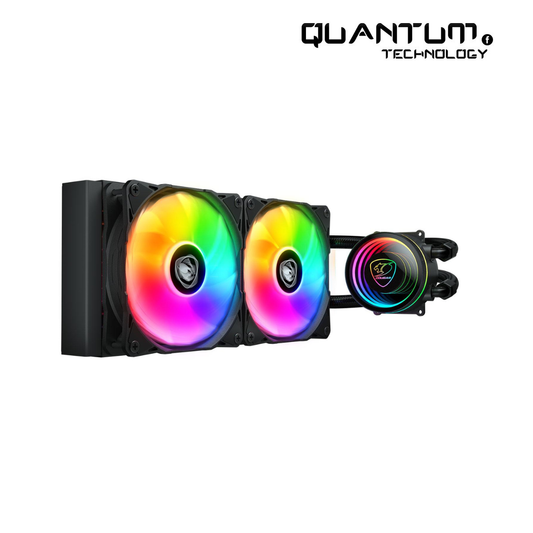 Cougar Poseidon Elite 240 ARGB CPU Cooler – Superior 240mm AIO with ARGB