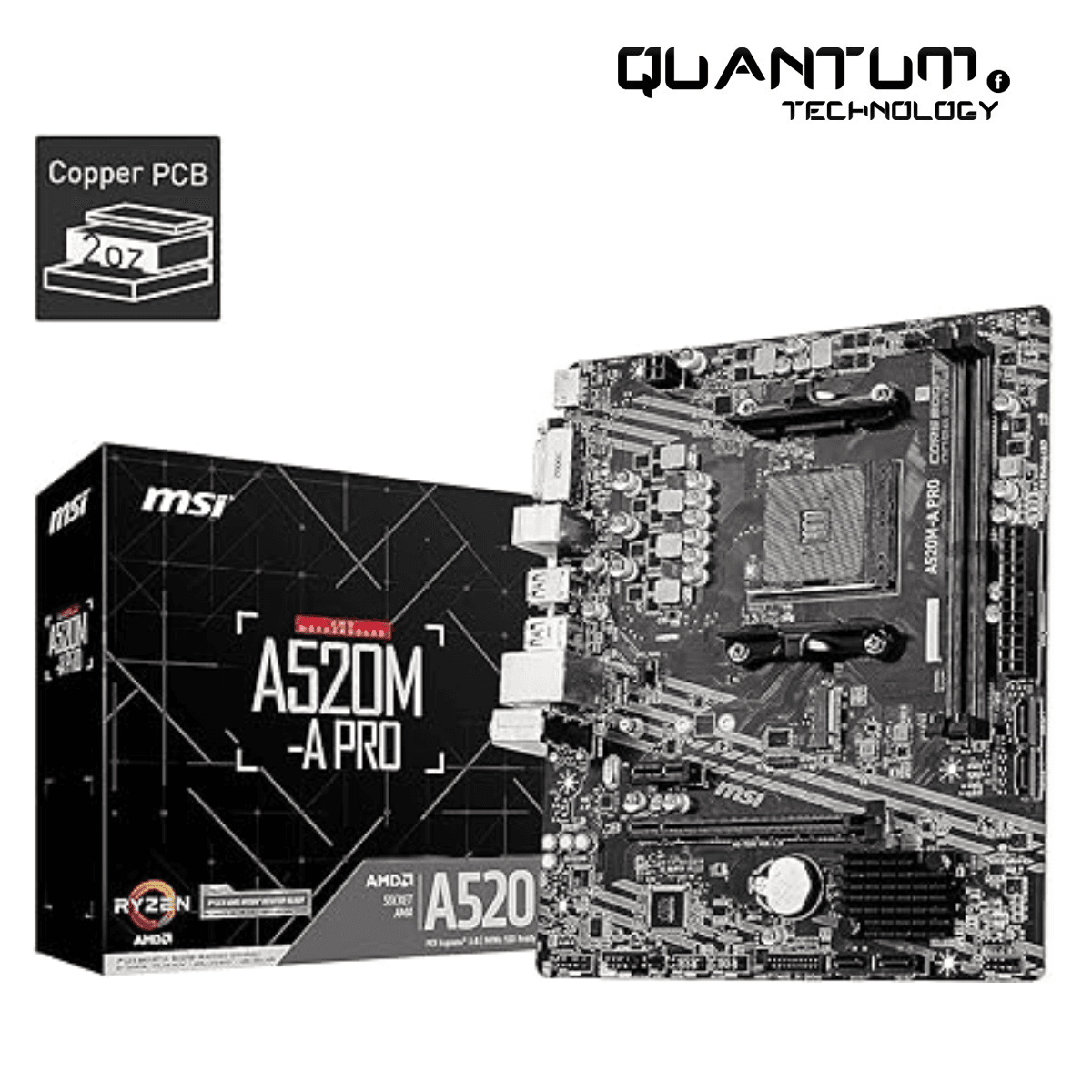 MSI PRO B450M PRO-VDH MAX AM4 AMD B450 SATA 6Gb s Micro ATX AMD