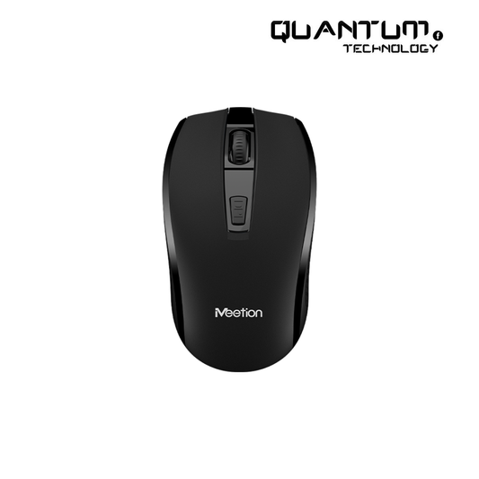 MEETION R560 Wireless Black Mouse – 1600 DPI, USB Nano Receiver