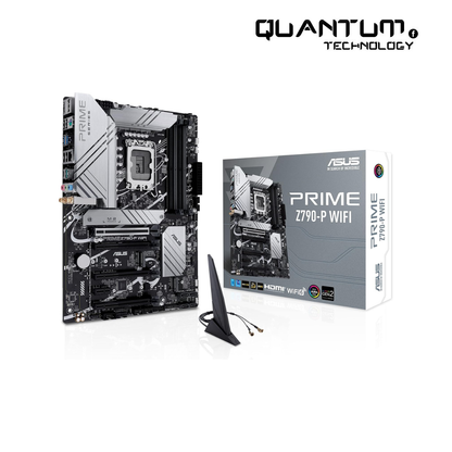 ASUS Prime Z790-P WiFi LGA 1700(Intel® 13th &12th Gen) ATX Motherboard (PCIe 5.0,DDR5,14+1 Power Stages,3X M.2,WiFi 6,Bluetooth v5.2,2.5Gb LAN, Front...