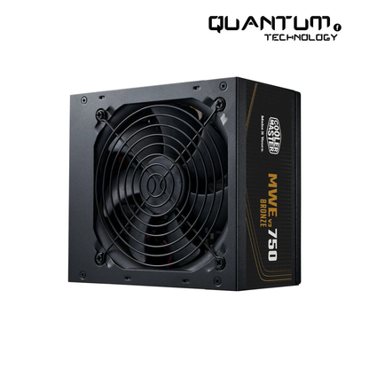 Cooler Master MWE 750 V3 Bronze ATX 3.1 Power Supply – 750W, 80 Plus Bronze, DC-to-DC, Quiet Fan