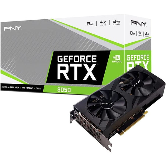 PNY GeForce RTX 3050 8GB Dual Fan Graphics Card