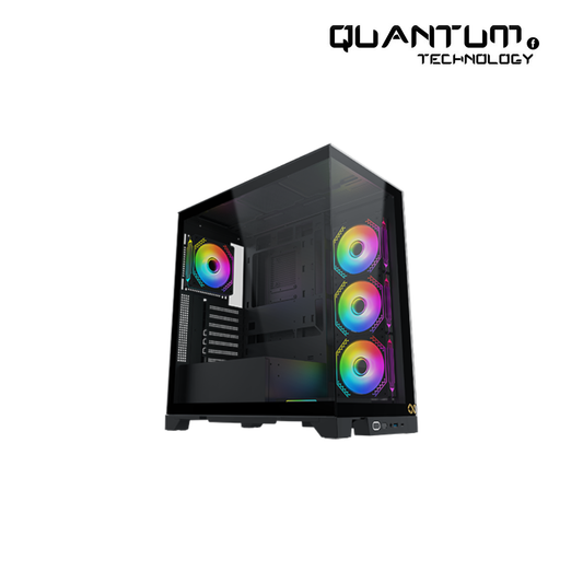 XIGMATEK Endorphin Ultra ARGB Mid Tower Case – 5 Fans, Superior Cooling & Style