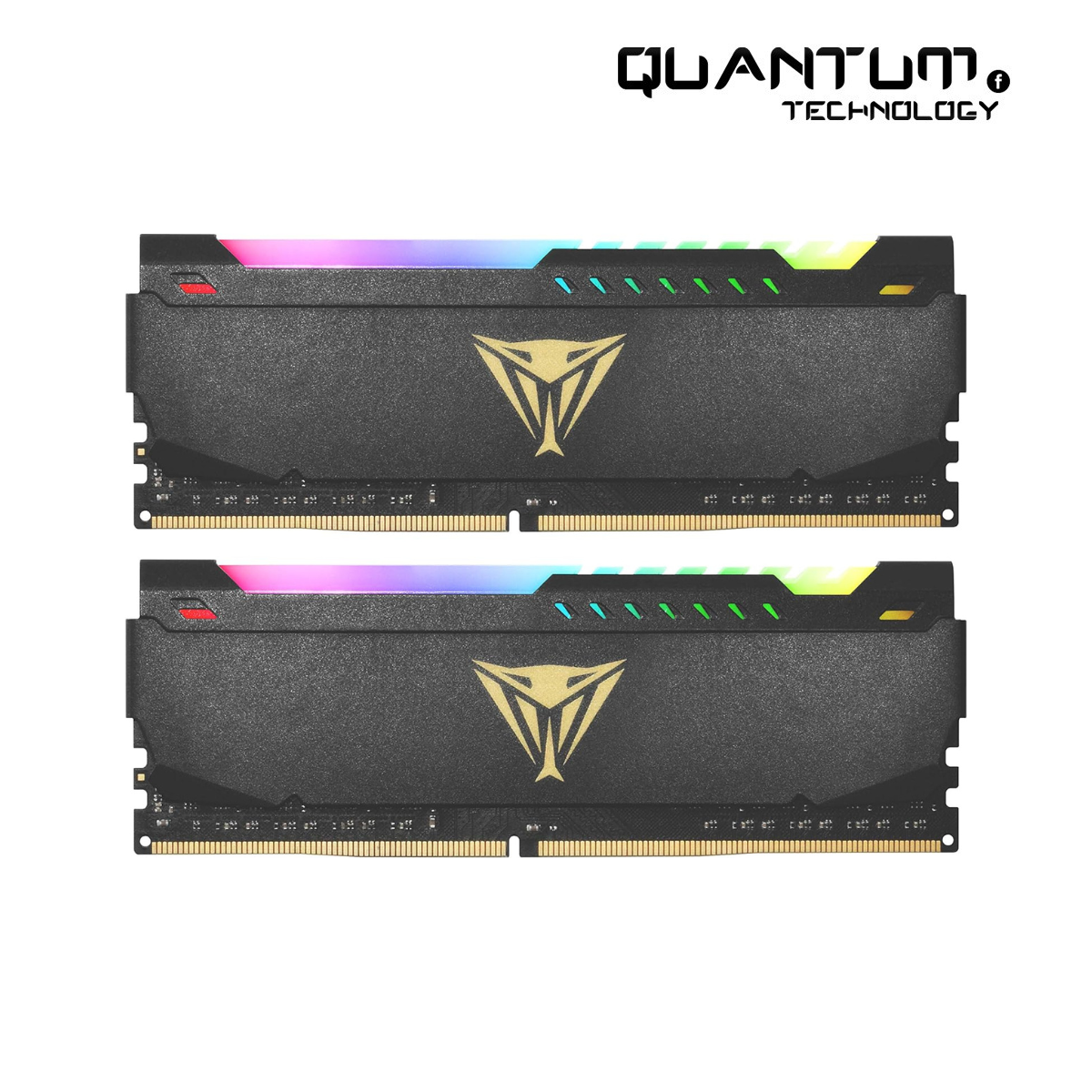 Patriot Viper Steel RGB DDR4 32GB (2x16GB) – 3200MT/s, CL16, 1.35V UDIMM