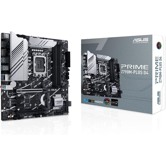 ASUS Prime Z790M-Plus D4 LGA 1700 (Intel® 12th&13th Gen) microATX Motherboard