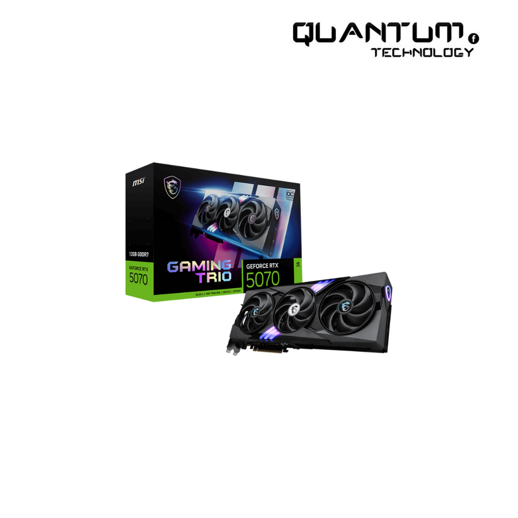 新品　MSI RTX 5070 12G Gaming Trio OC MSI GeForce RTX™ 5070 12G GAMING TRIO OC
