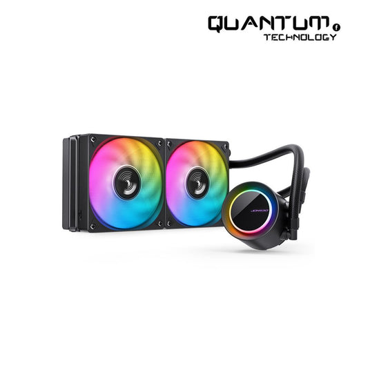 JONSBO TG-240 Black/White ARGB 240mm CPU Water Cooler – High-Performance Cooling for Intel & AMD Processors