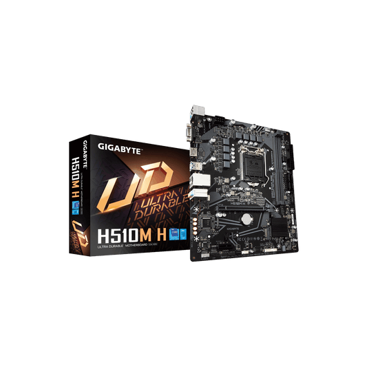 Intel® H510M Ultra Durable Motherboard with 6+2 Phases Digital VRM, PCIe 4.0*