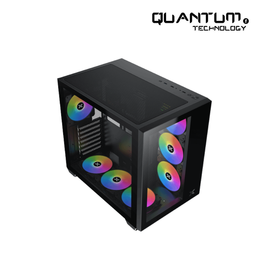 Xigmatek Aqua III ARGB Mid Tower Case (Black)