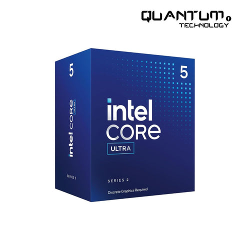 Intel Core Ultra 5 225F Desktop Processor (Tray)