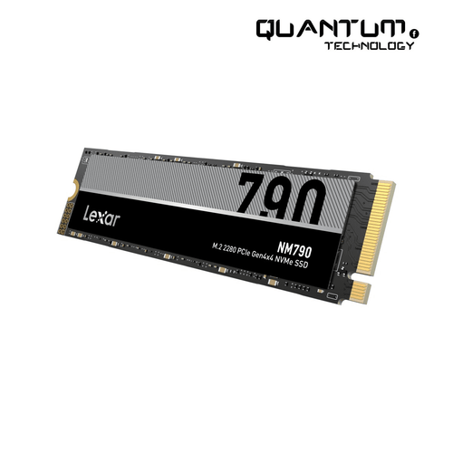 قرص تخزين SSD Lexar NM790 سعة 1 تيرابايت PCIe Gen4 NVMe بسرعة 7400 ميجابايت/ثانية، متوافق مع PS5 والكمبيوتر الشخصي