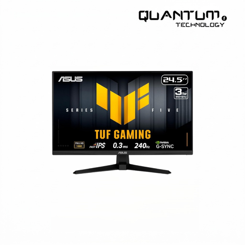 ASUS TUF Gaming VG259QM5A – 24.5 FHD Fast IPS – 240Hz – 0.3ms – G-SYNC & FreeSync Premium