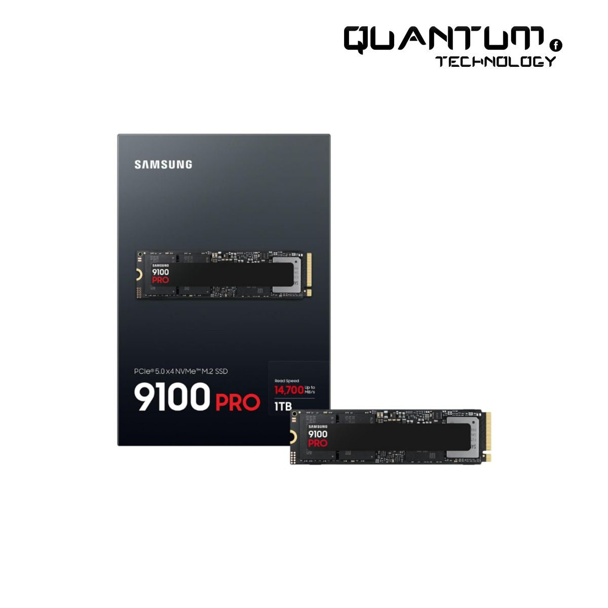 Samsung 9100 PRO 1TB NVMe SSD PCIe Gen 5 M.2 – Quantum Technology
