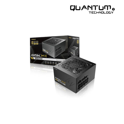 Antec GSK PRO 850W 80+ Gold Fully Modular Power Supply (5-Year Warranty)