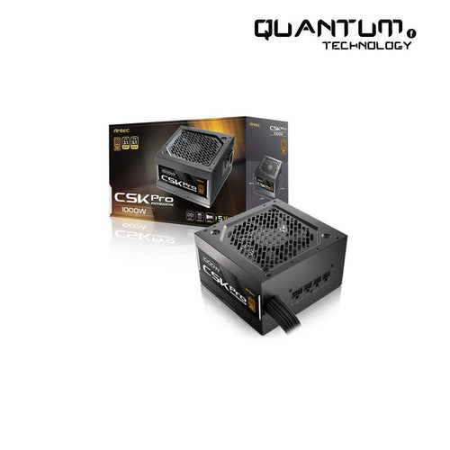 Antec CSK PRO 1000W 80+ Bronze Semi-Modular Power Supply (5-Year Warranty)